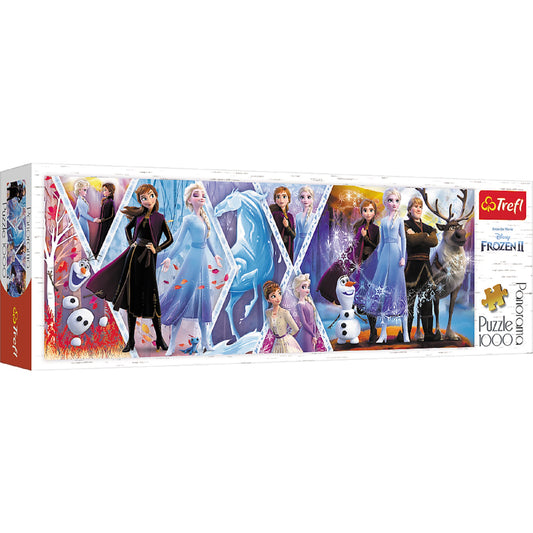 Frozen Panorama-Puzzle 1000 Teile Puzzlespiel für die ganze Familie