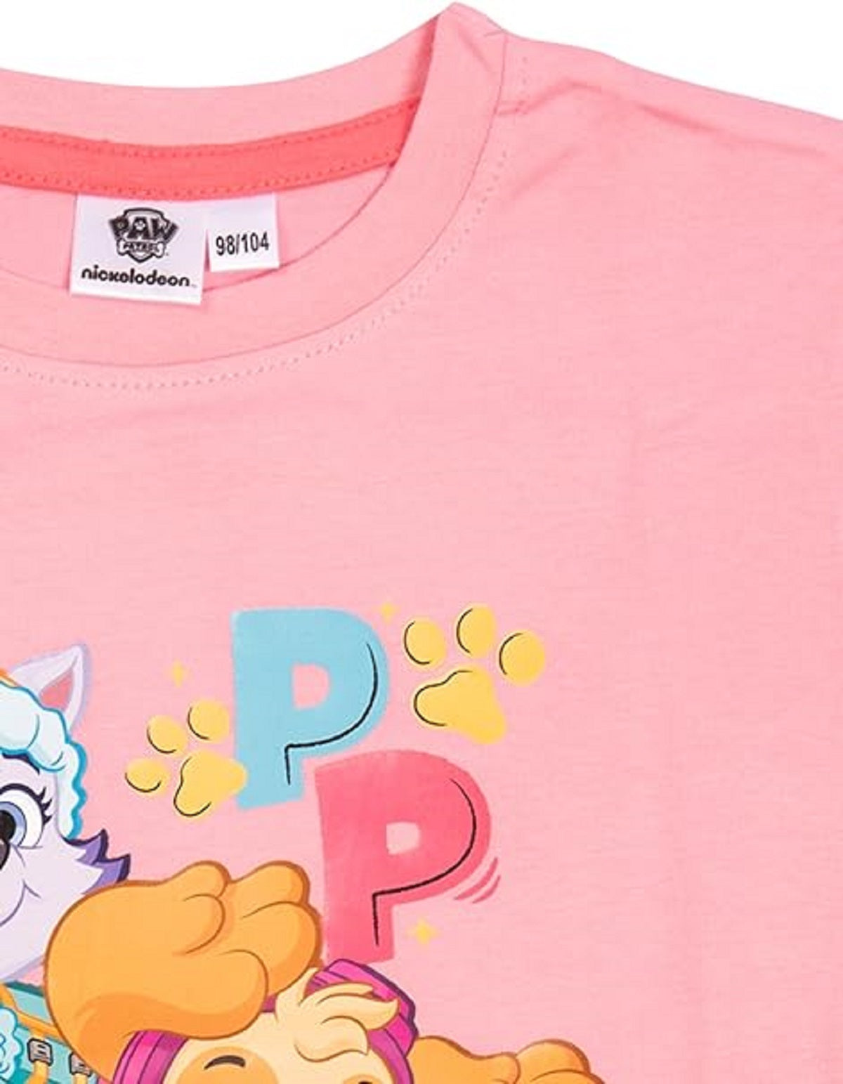 Paw Patrol T-Shirt für Mädchen mit Skye & Everest – Kurzarmshirt Oberteil für Kinder