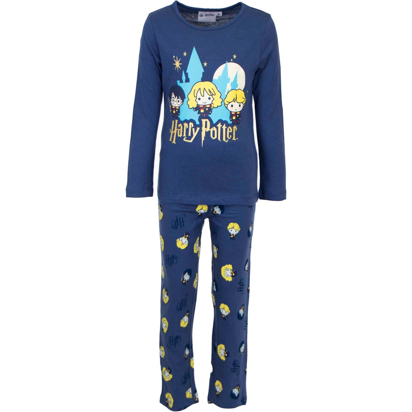 Harry Potter Nachtwäsche Schlafanzug aus Baumwolle Pyjama-Set für Kinder