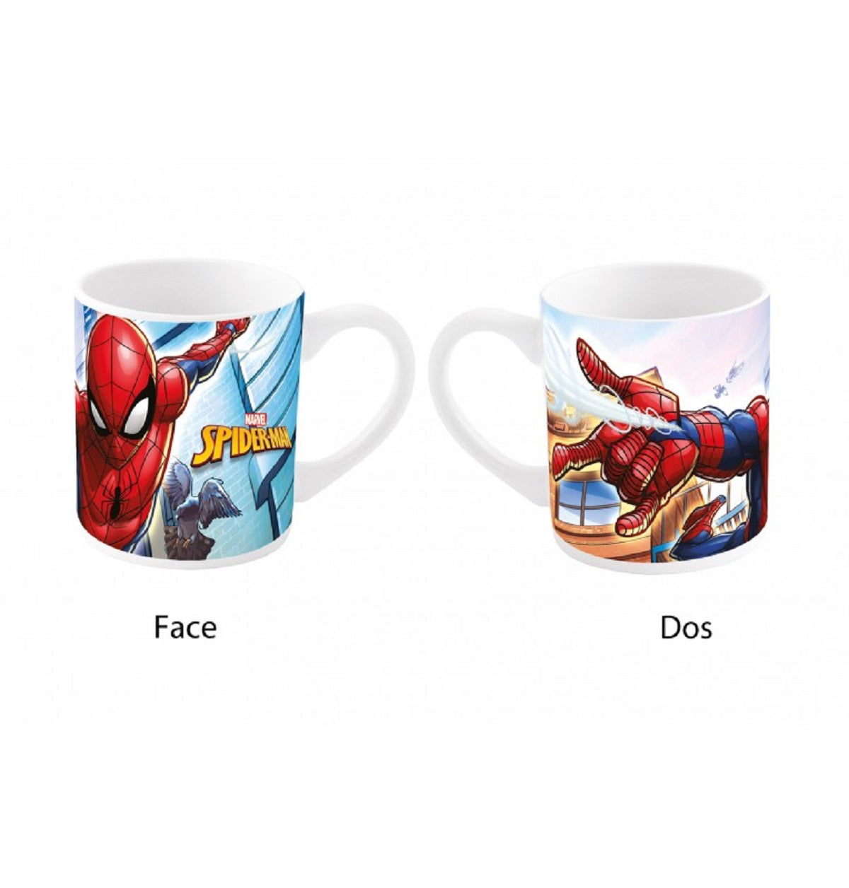 Marvel Spiderman Keramiktasse – Perfekte 250 ml Tasse für kleine Superhelden