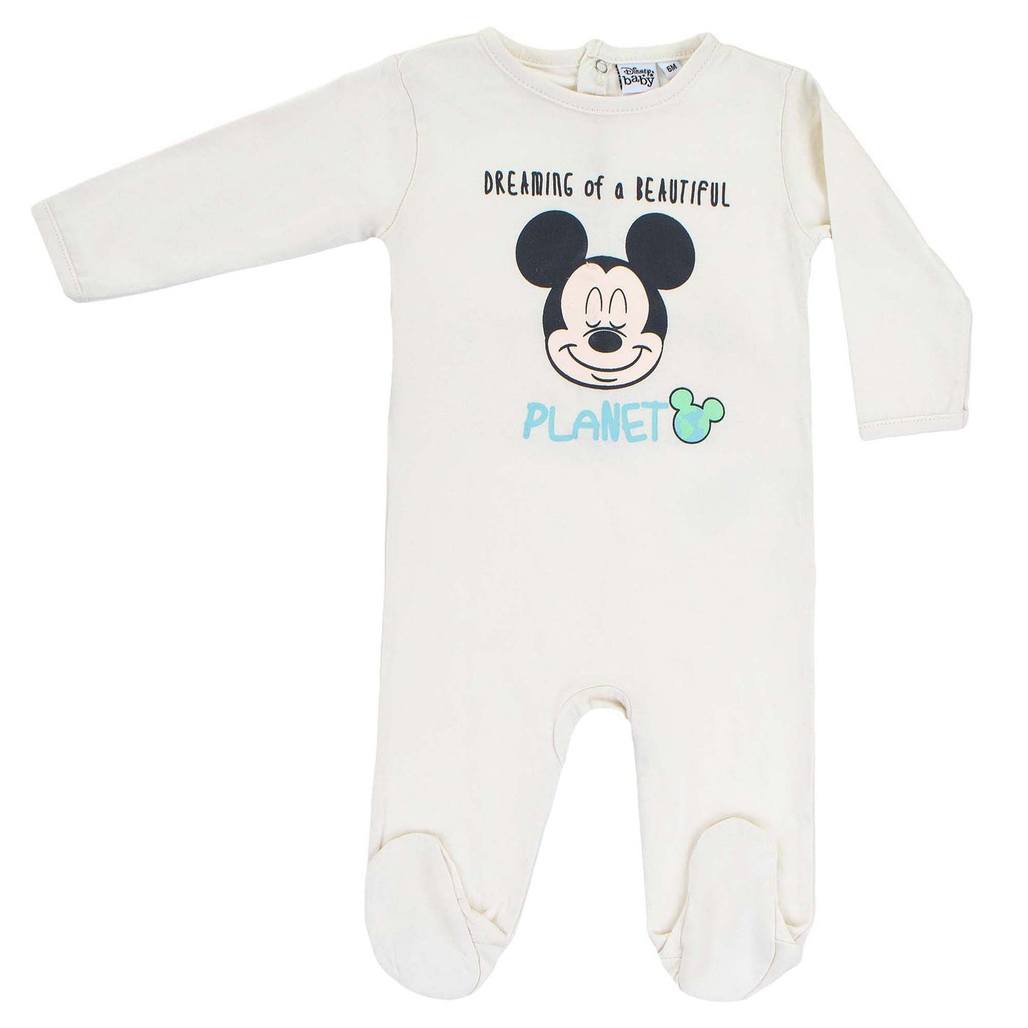 Disney Mickey Maus Strampler – Hautfreundlicher Baby Outfit aus Bio-Baumwolle
