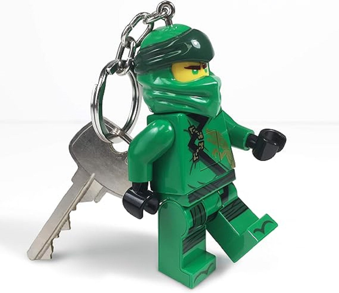 LEGO Ninjago Schlüsselanhänger LED-Taschenlampe Spielzeuge Geschenke für Kinder - 76 mm große Figur