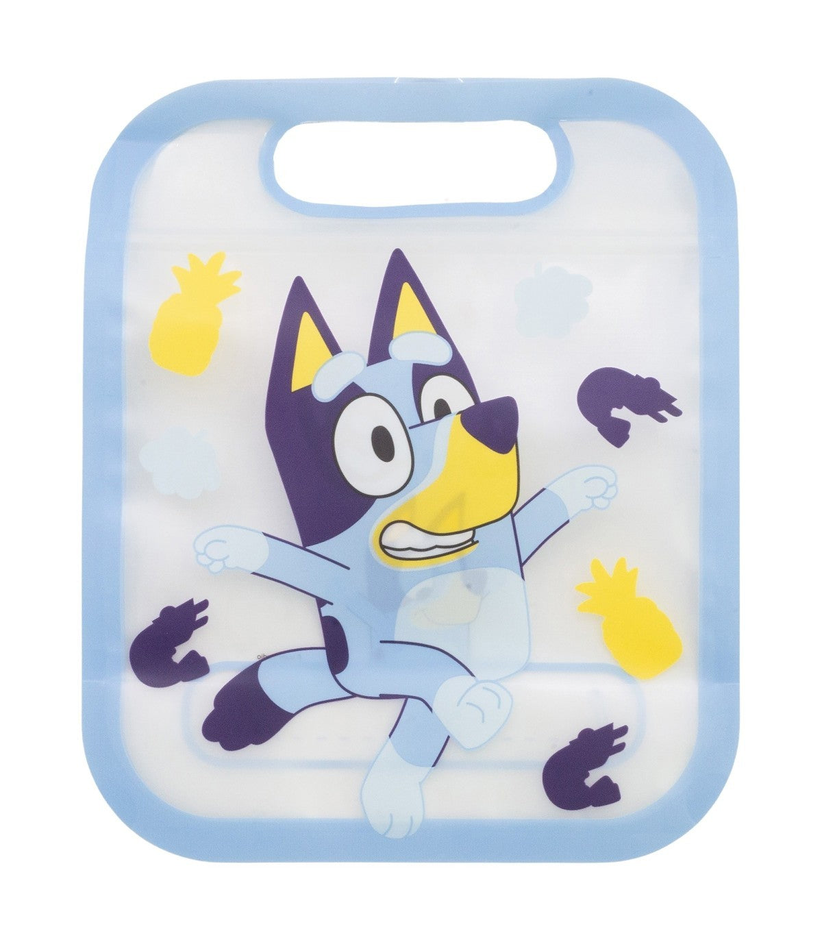 Bluey Zip Beutel Set 4 tlg Lebensmittelbeutel Kinder Aufbewahrung