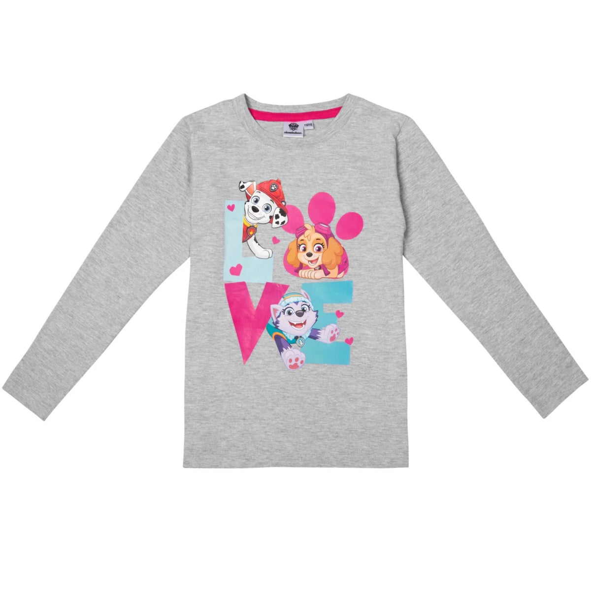 Paw Patrol Pyjama 110/116 cm Zweiteiler Baumwolle Chase & Marshall