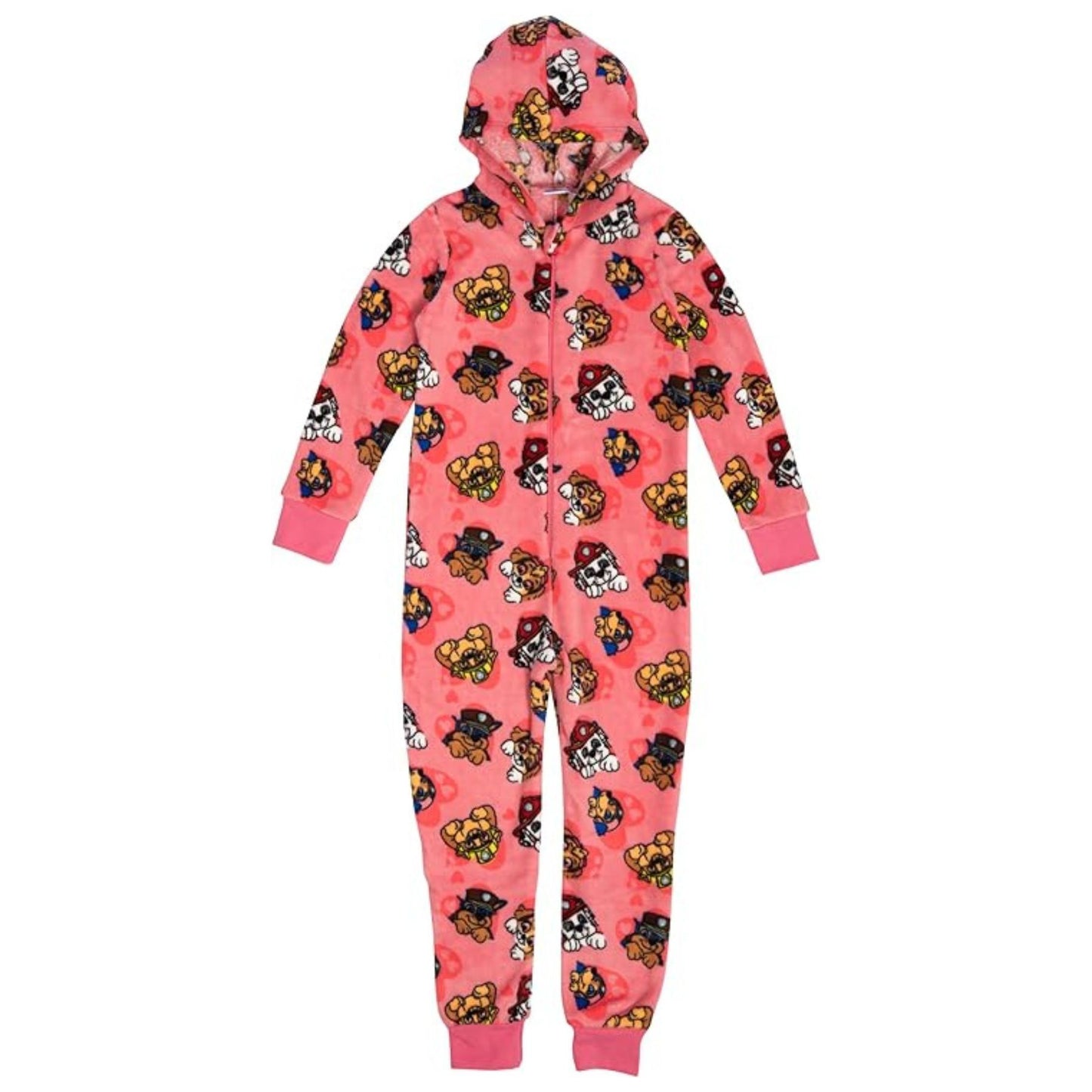 Paw Patrol Kinder Coral Fleece Strampler warmer und kuscheliger Schlafanzug