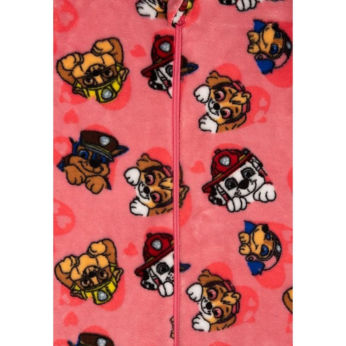 Paw Patrol Kinder Coral Fleece Strampler warmer und kuscheliger Schlafanzug