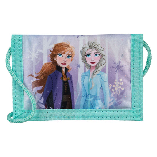 Disney Frozen Geldbörse – Kinder Brieftasche Portemonnaie für Fans der Eiskönigin