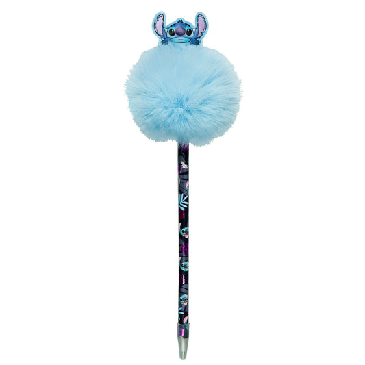 Lilo & Stitch Kinder Kugelschreiber mit flauschigem Bommel