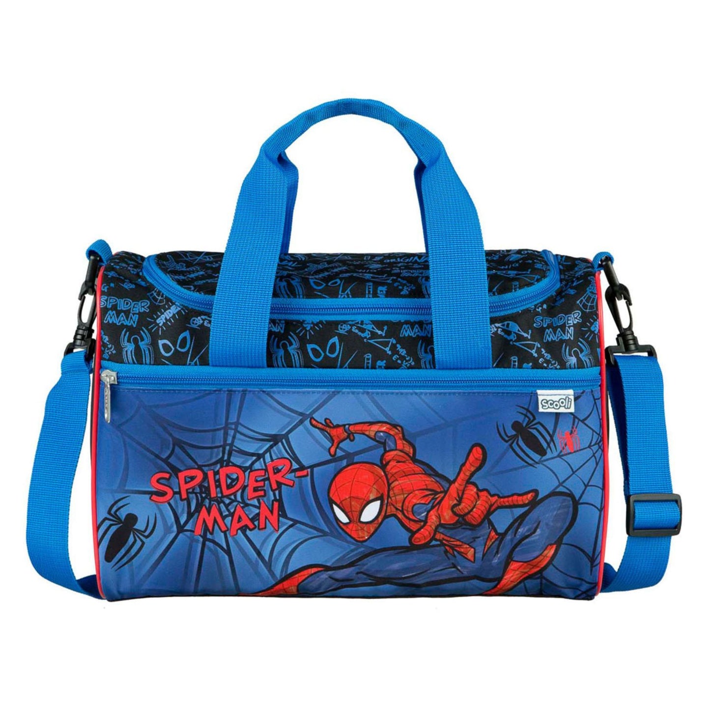 Spiderman Sporttasche für Kinder Robuste Tasche für Turnen, Schwimmen und Ausflüge