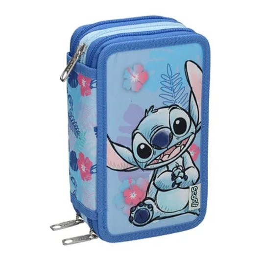 Disney Lilo & Stitch Gefüllte Federtasche Gefülltes Mäppchen mit Schreibset für Schule