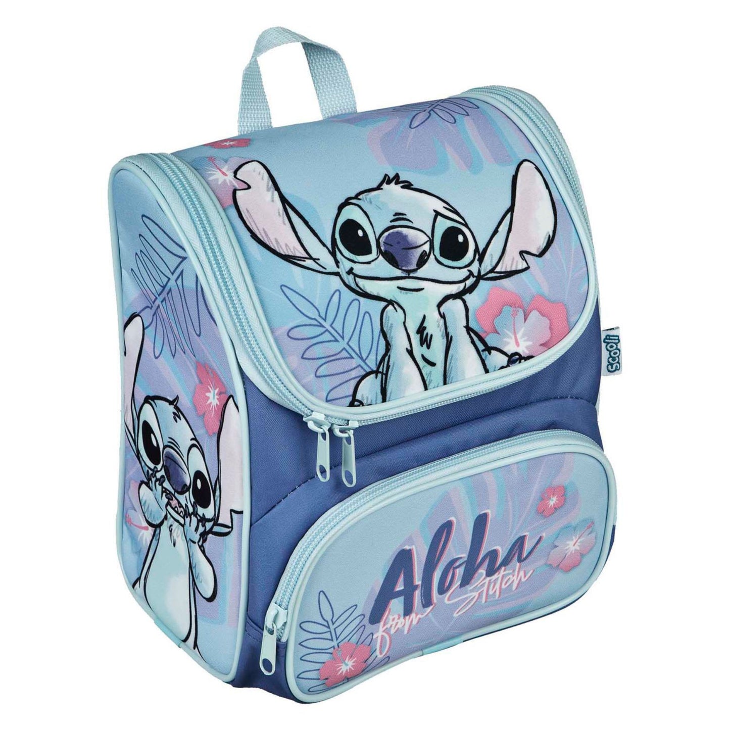 Disney Lilo & Stitch Schulrucksack kompakter Kinder Rucksack 24 x 22 x 16 cm