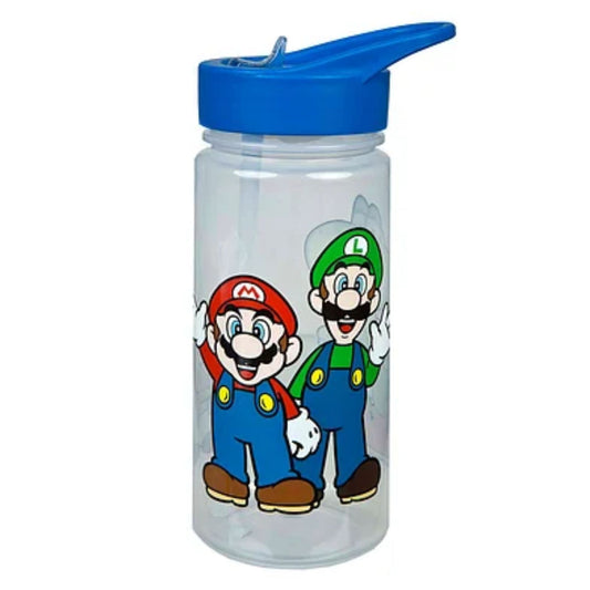 Super Mario 500ml Trinkflasche – Aero-Getränkeflasche mit coolem Mario Motiv