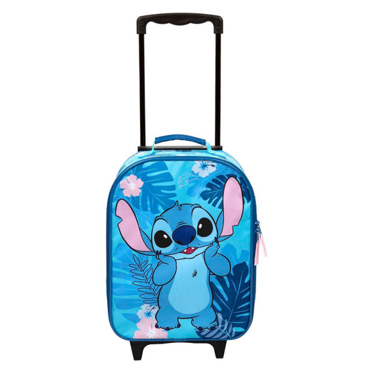 Disney Lilo & Stitch Kinderkoffer mit Rollen für Schule Urlaub und Freizeit