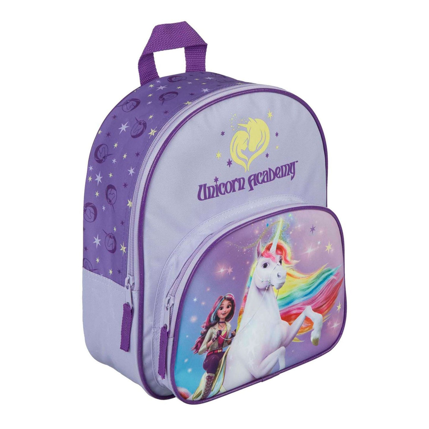 Unicorn Academy Rucksack für Mädchen farbenfroher Kinder Backpack