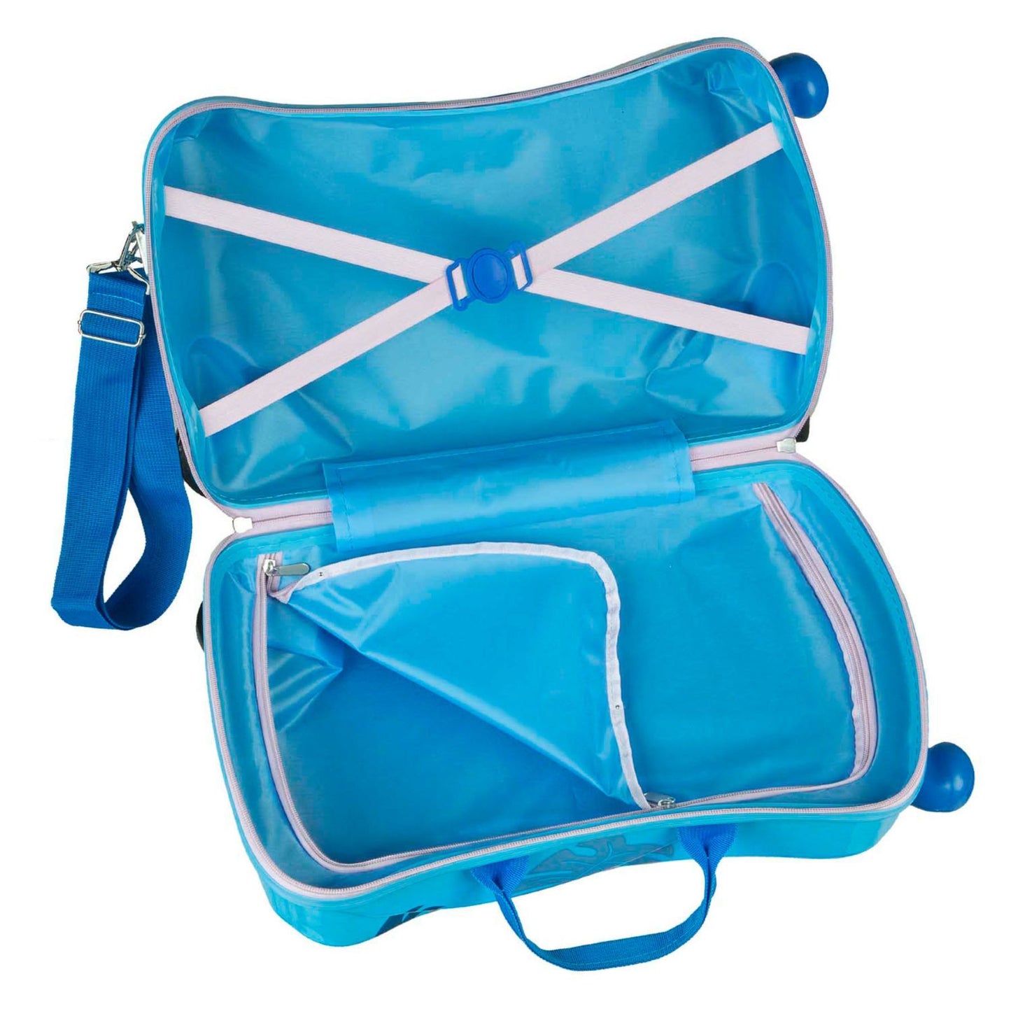 Lilo & Stitch Ride-on Trolley – Kinderkoffer mit Sitzfunktion und süßem Disney-Design