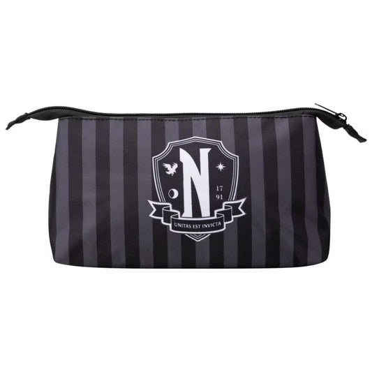 Wednesday Kulturbeutel kompakte Tasche für Schule und Reisen