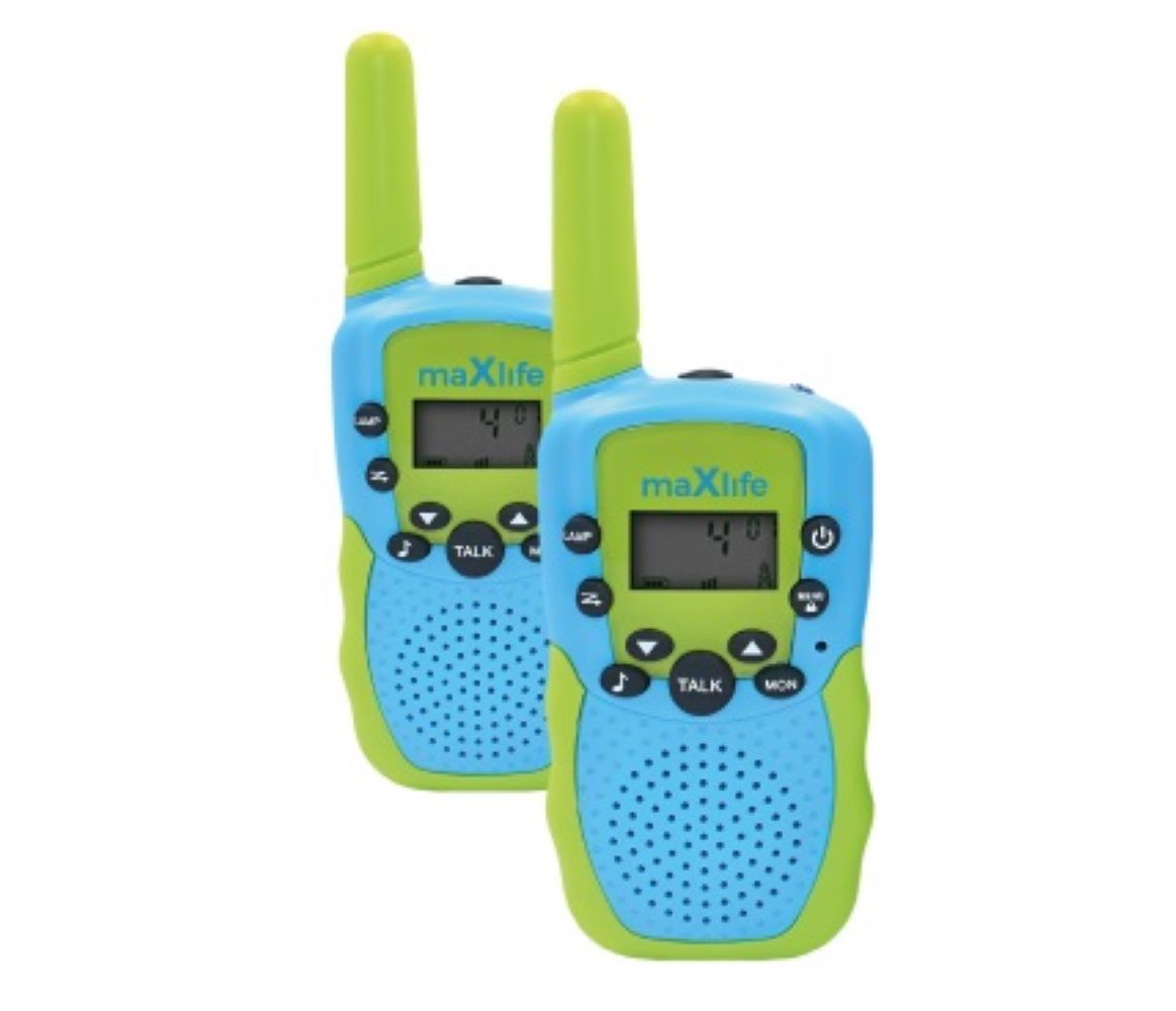 Kinder Walkie Talkie-Set mit 22 Kanälen und Kanalsperrfunktion - Walkie Talkies mit bis zu 3 km Übertragungsreichweite