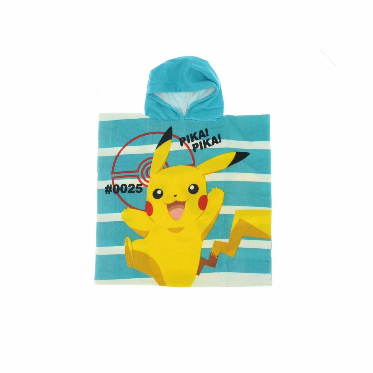 Pokémon Badeponcho Kapuzen-Badetuch für Kinder Praktisch und Stylisch