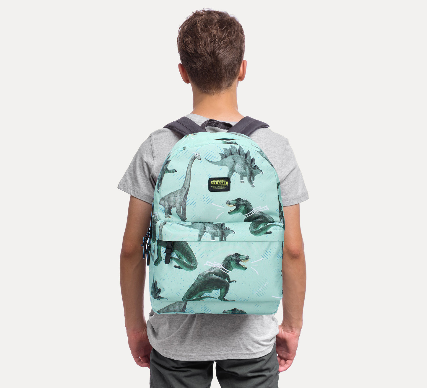 Skooter Dino Kinderrucksack – Verstärkt & mit gepolsterten Gurten Perfekt für Schule