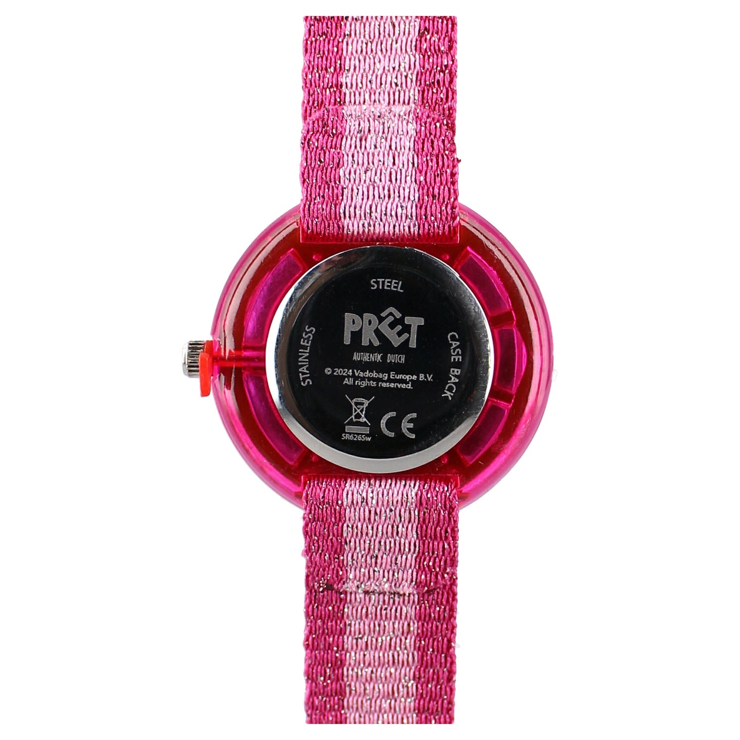 Prêt Kids Time! Kinderuhr – Einhorn-Design, Glitzer-Armband & verstellbarer Verschluss