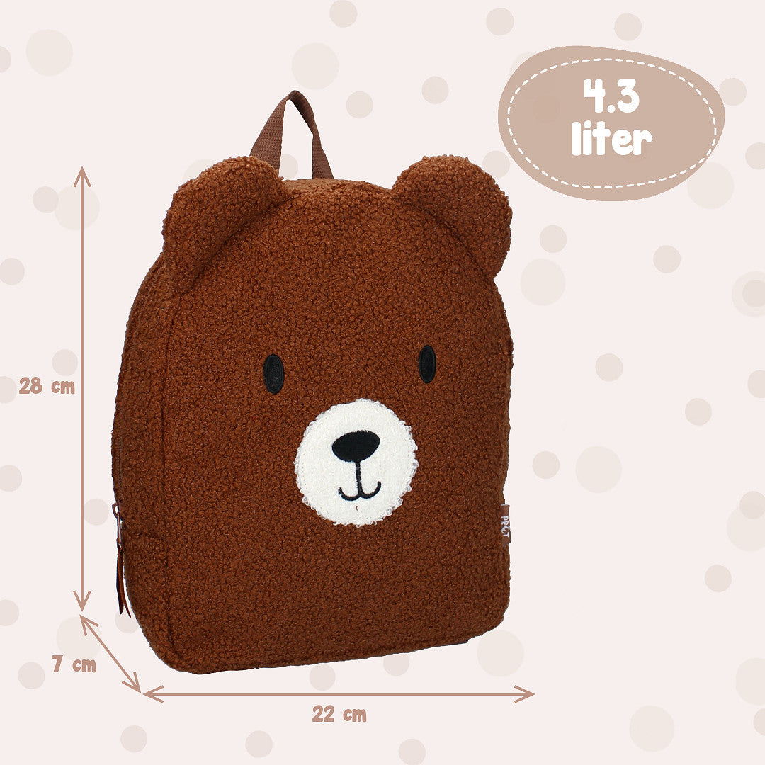 Prêt Rucksack Kinder – Forest Fables Teddy-Rucksack Bär Kuscheltieroptik