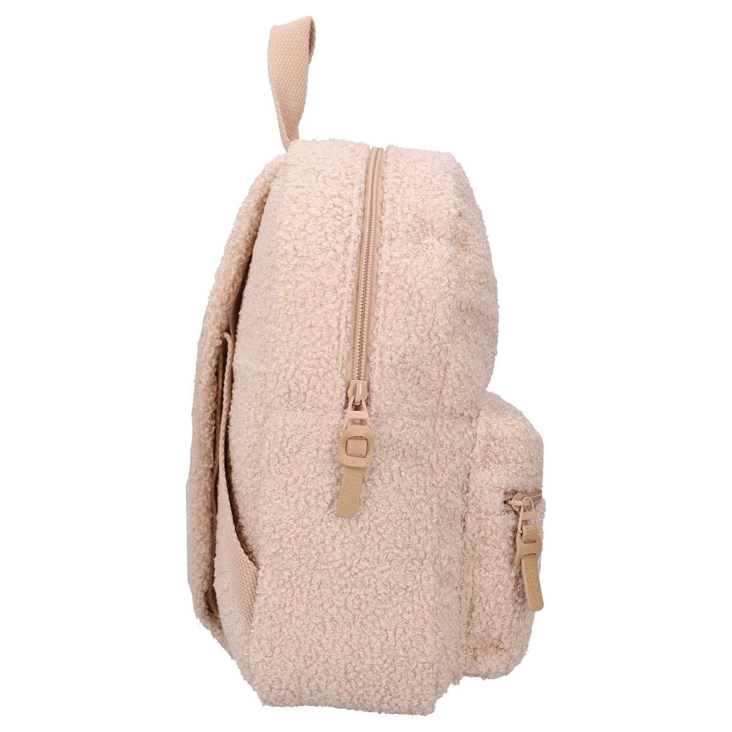 Prêt Rucksack Ridge And Row – Beiger Kinder Rucksack aus Rippstoff 31x26x9 cm