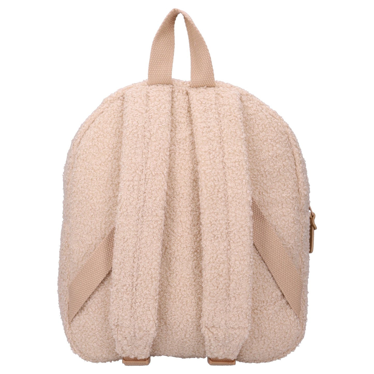 Prêt Rucksack Ridge And Row – Beiger Kinder Rucksack aus Rippstoff 31x26x9 cm