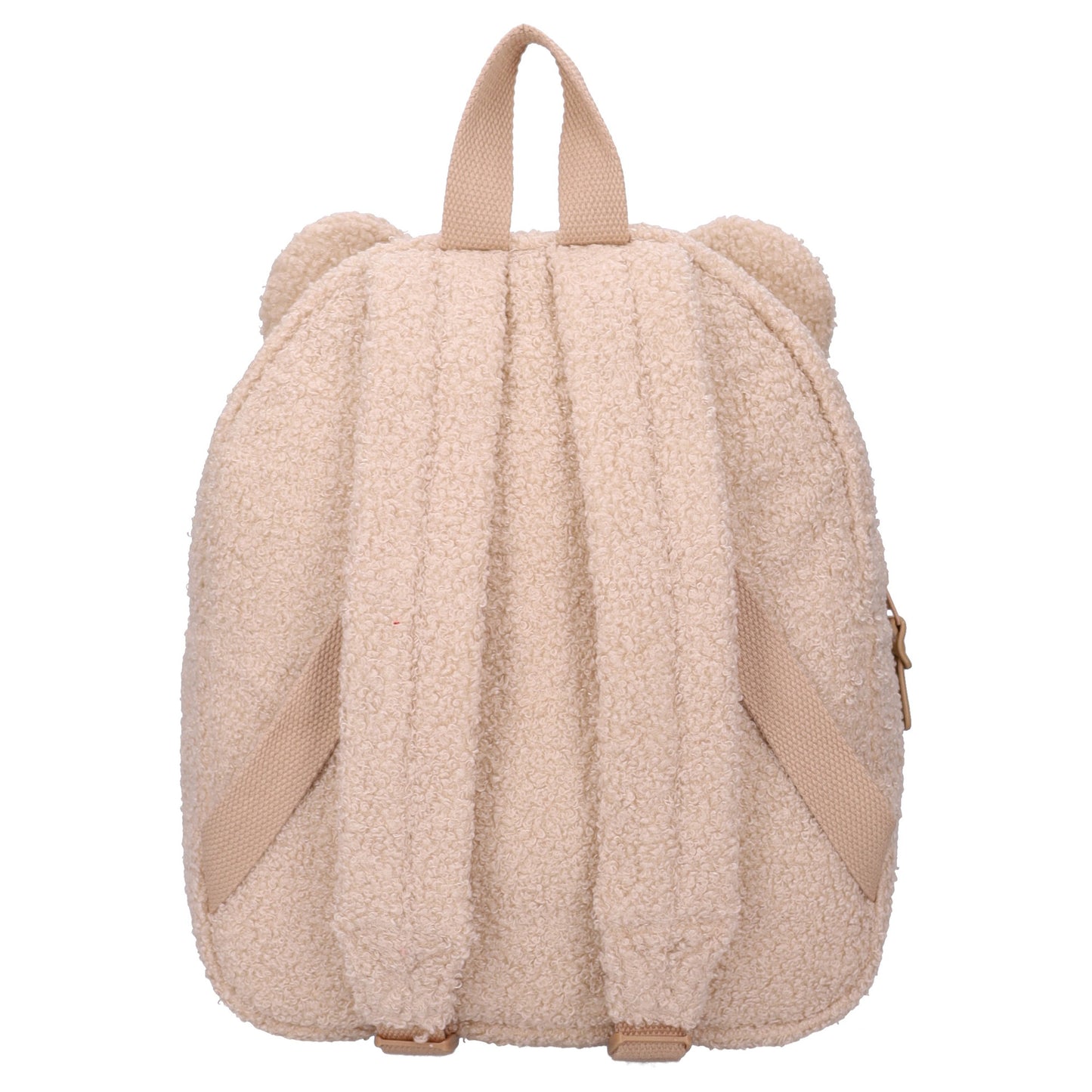 Prêt Rucksack 3D Ridge And Row Beiger Kinder Rucksack aus Rippstoff 31x26x9 cm