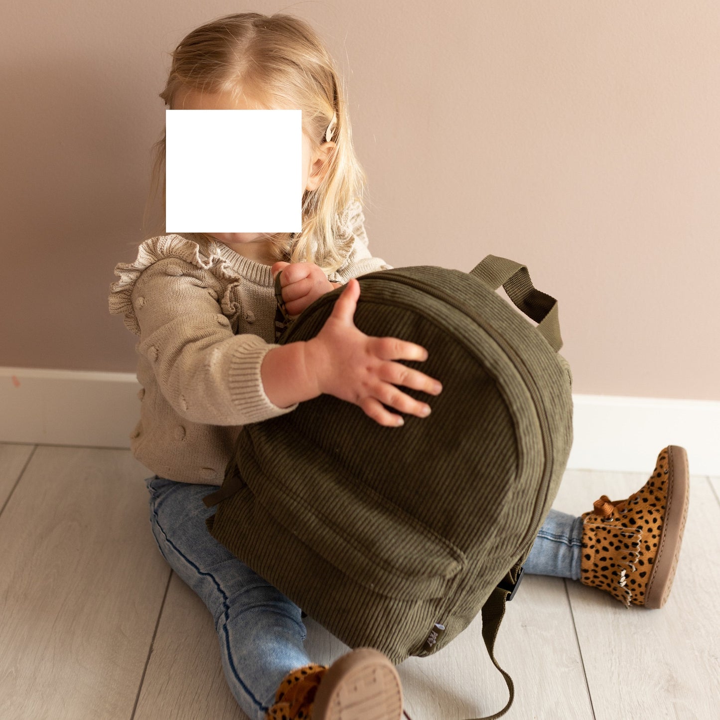 Prêt Rucksack Kinder – Forest Fables Teddy-Rucksack Bär Kuscheltieroptik