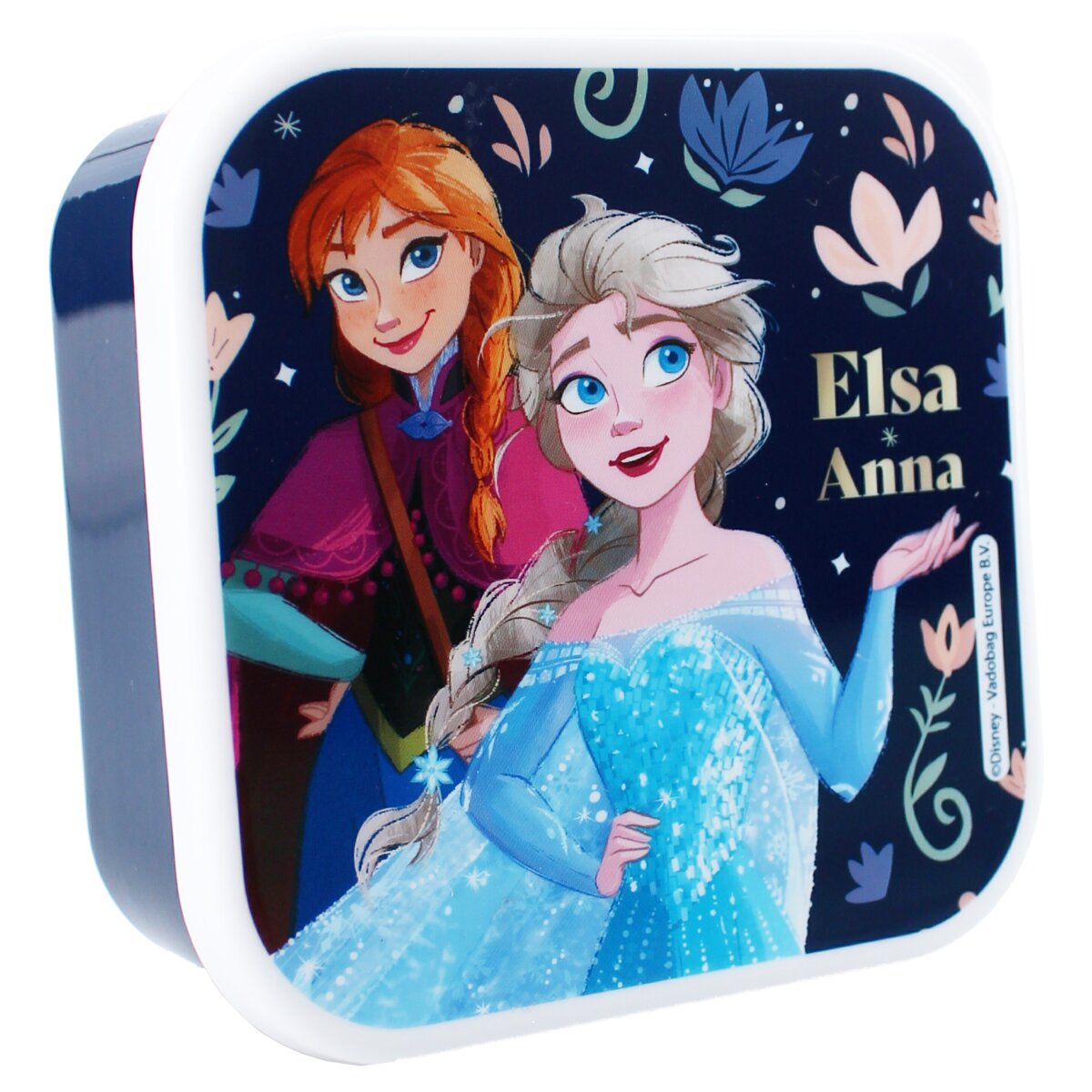 Frozen II Snackbox – 3-in-1 Brotdose mit Anna & Elsa für Kinder