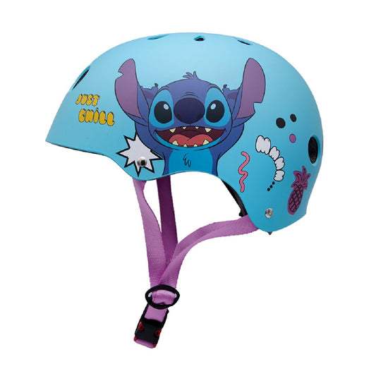 Lilo & Stitch Fahrradhelm Stitch für Kinder – Sicherer Schutz beim Radfahren und Skaten (Größe M)