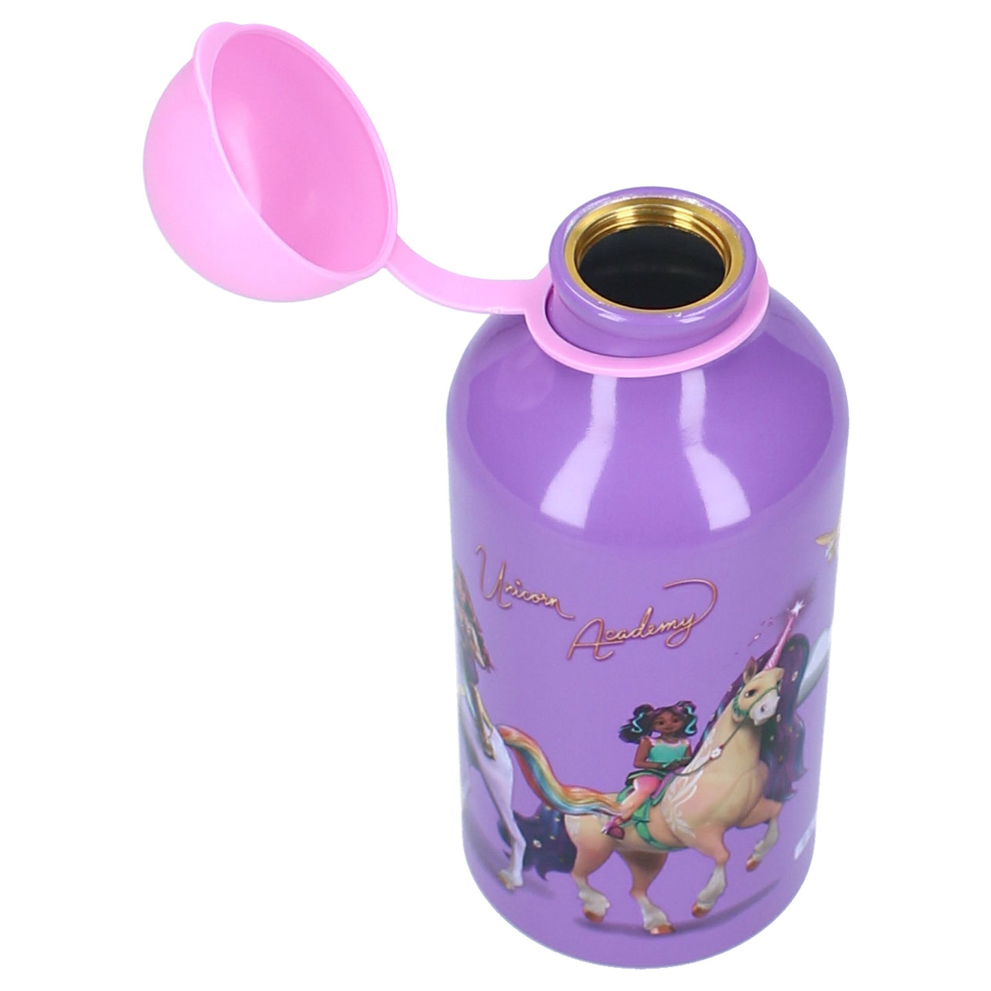 Unicorn Academy Trinkflasche – 500 ml Aluminiumflasche