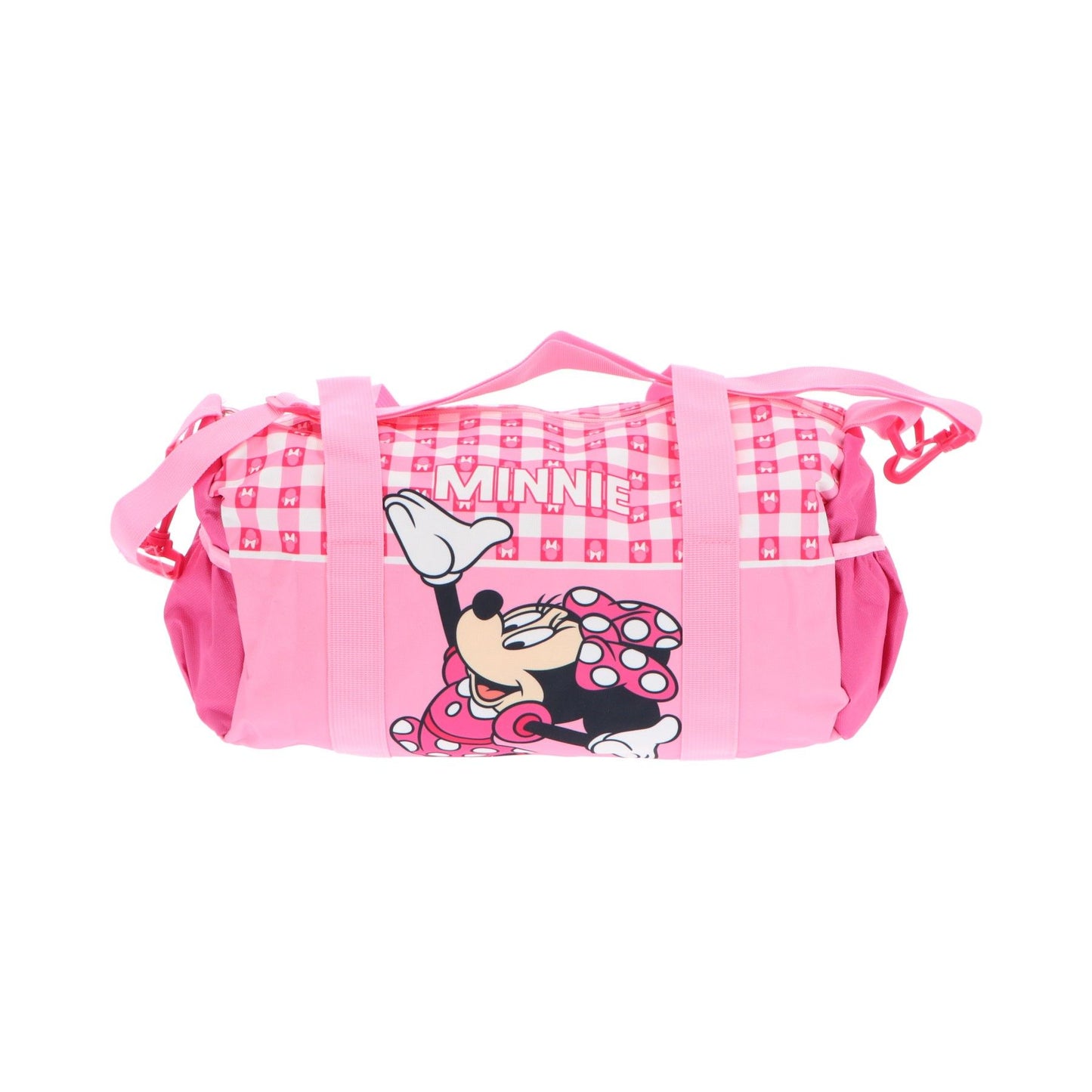 Disney Minnie Mouse Sporttasche für Kinder – Reisetasche 22x38x18 cm mit Tragegurt
