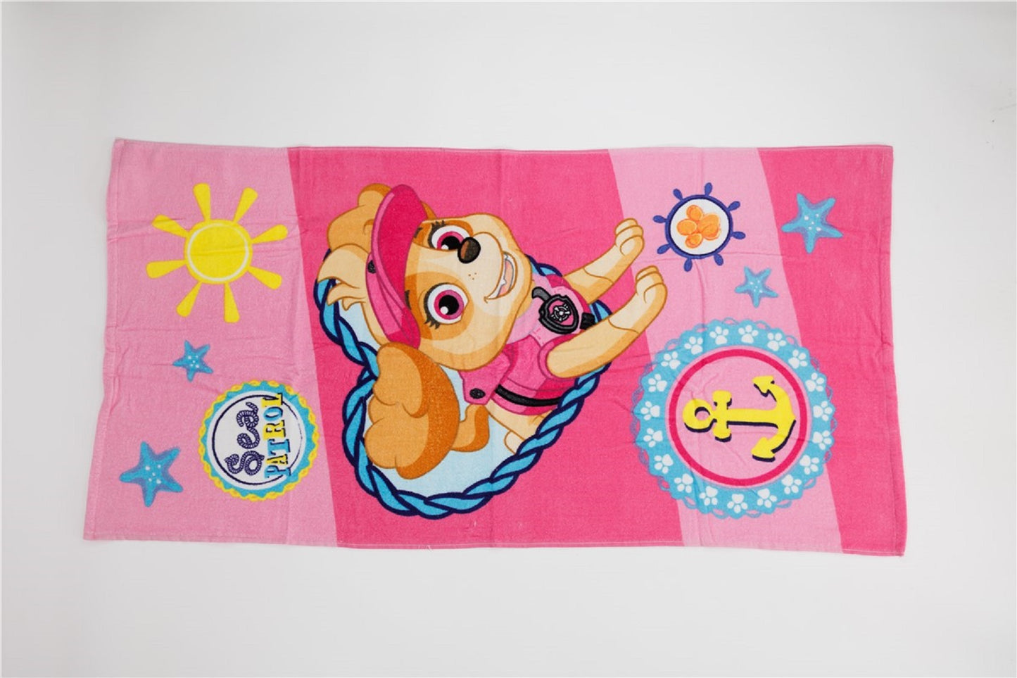 Paw Patrol Baumwollhandtuch Badehandtuch Strandtuch 70x140 cm aus Baumwolle