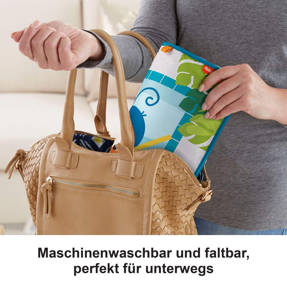 Plitsch-Platsch Entdecker Spieldecke, Baby-Spieldecke mit Spielzeug, für Neugeborene