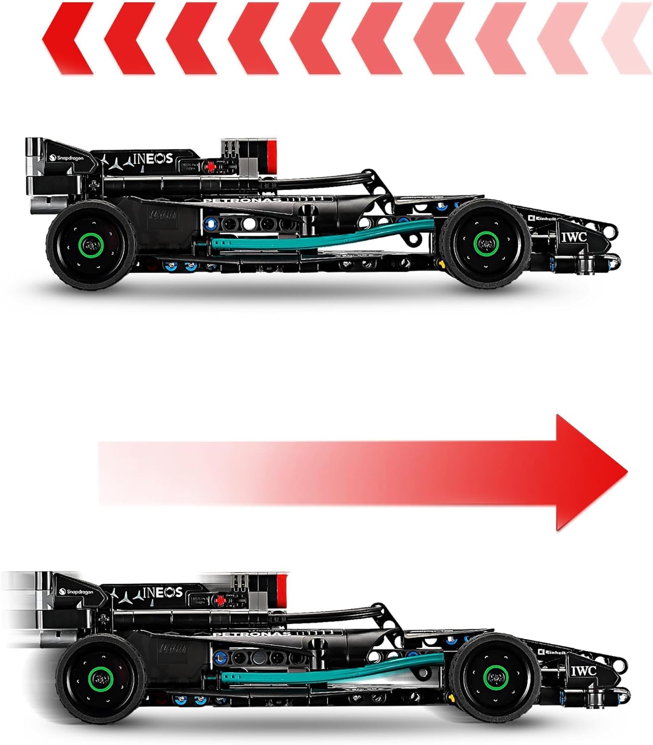 LEGO Technic Mercedes-AMG F1 W14 E Performance Race Car Spielzeug für Kinder, Jungen und Mädchen ab 7 Jahren