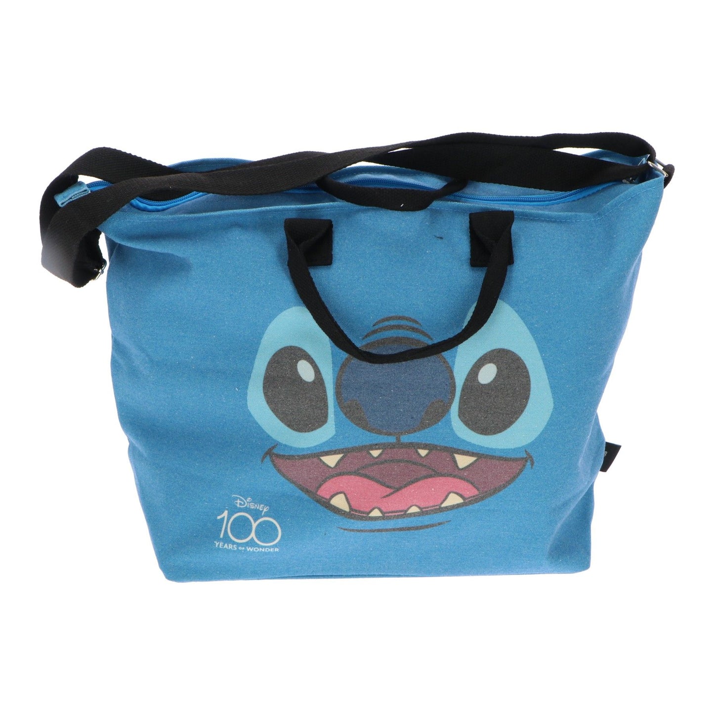 Lilo & Stitch Umhängetasche – Große Schultertasche aus Baumwolle 32x34 cm