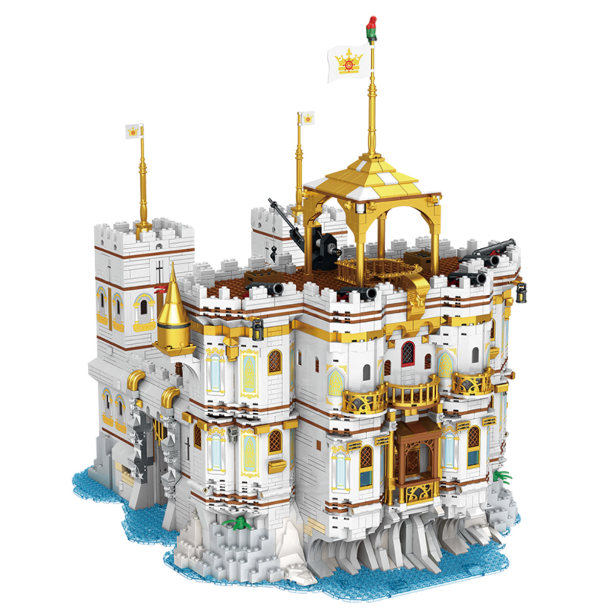 Reobrix 66013 Royal Bay Klemmbaustein Festung Burg 4168 Teile ab 14
