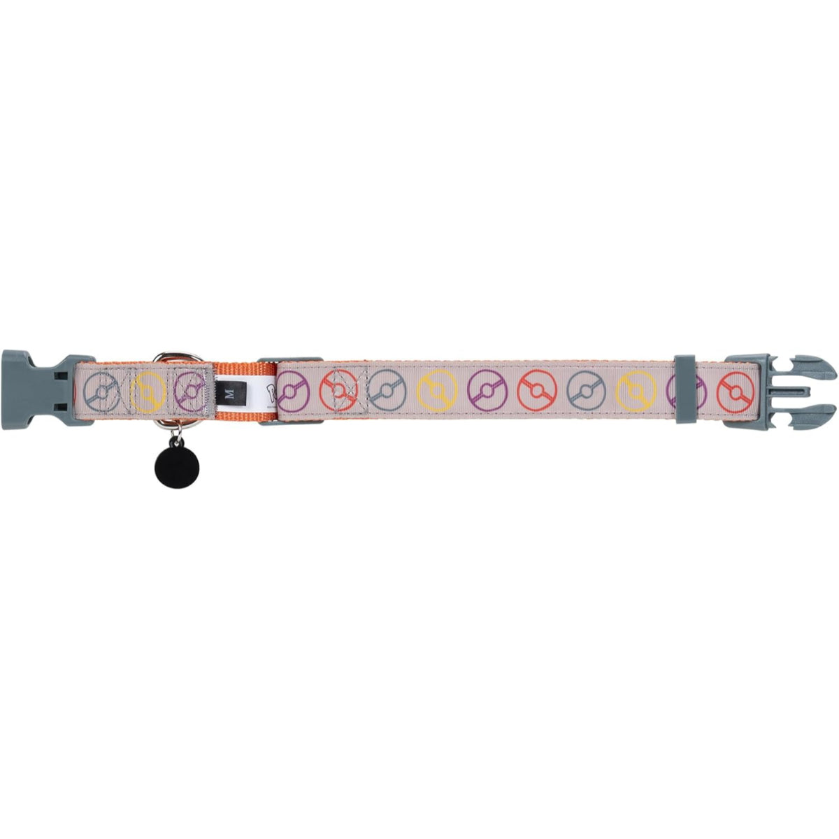 Pokemon Haustier Halsband Größe L mit Anhänger verstellbar 20 bis 35 cm buntes Design