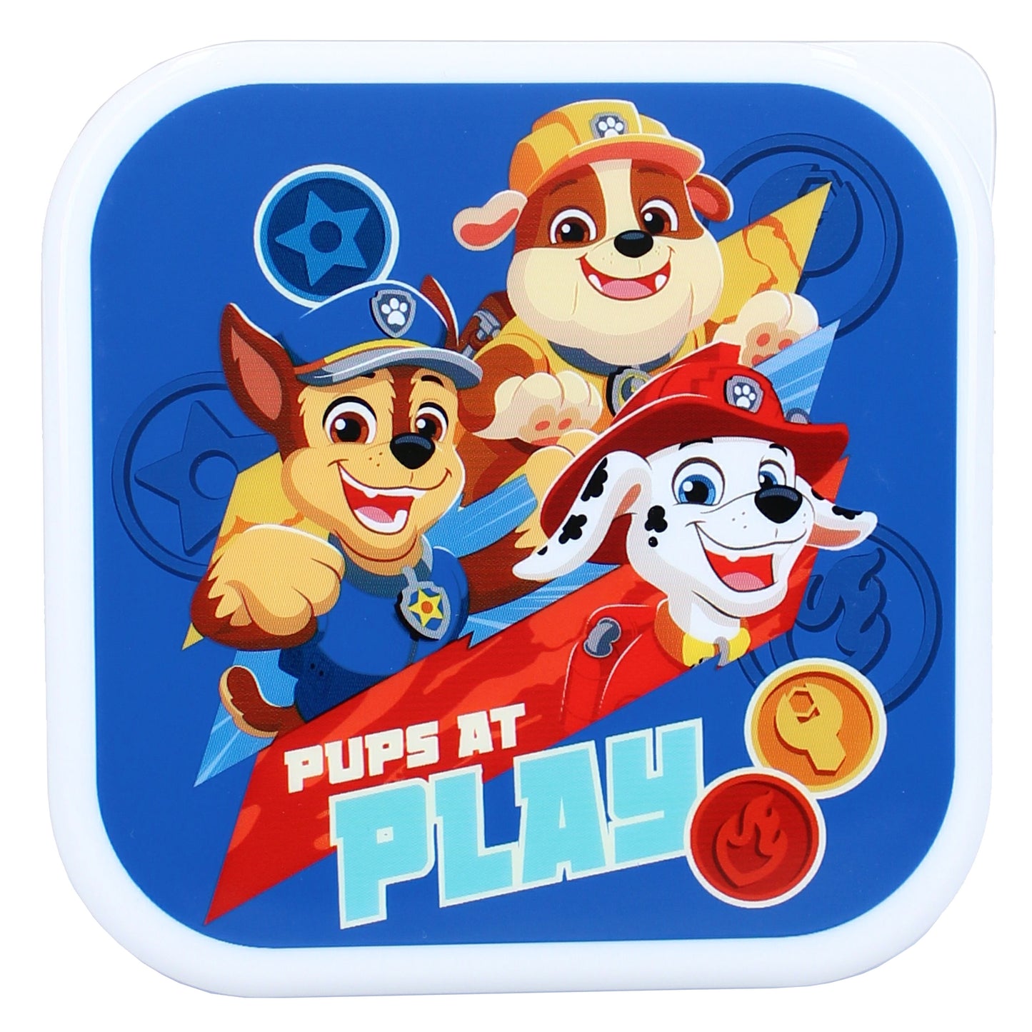 PAW Patrol Snackbox 3-in-1 – Brotdose Lunchbox Set für Schule & Kindergarten