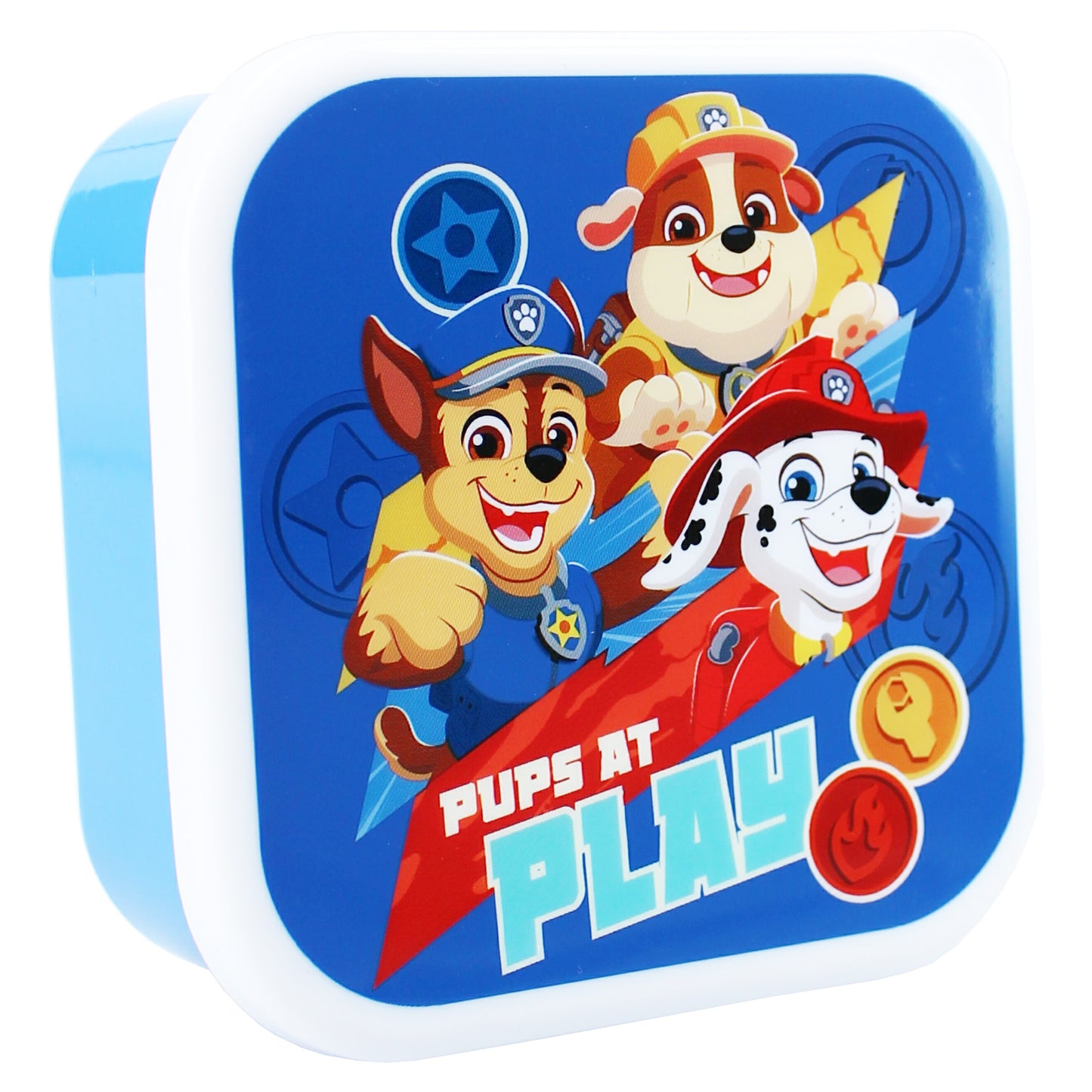 PAW Patrol Snackbox 3-in-1 – Brotdose Lunchbox Set für Schule & Kindergarten