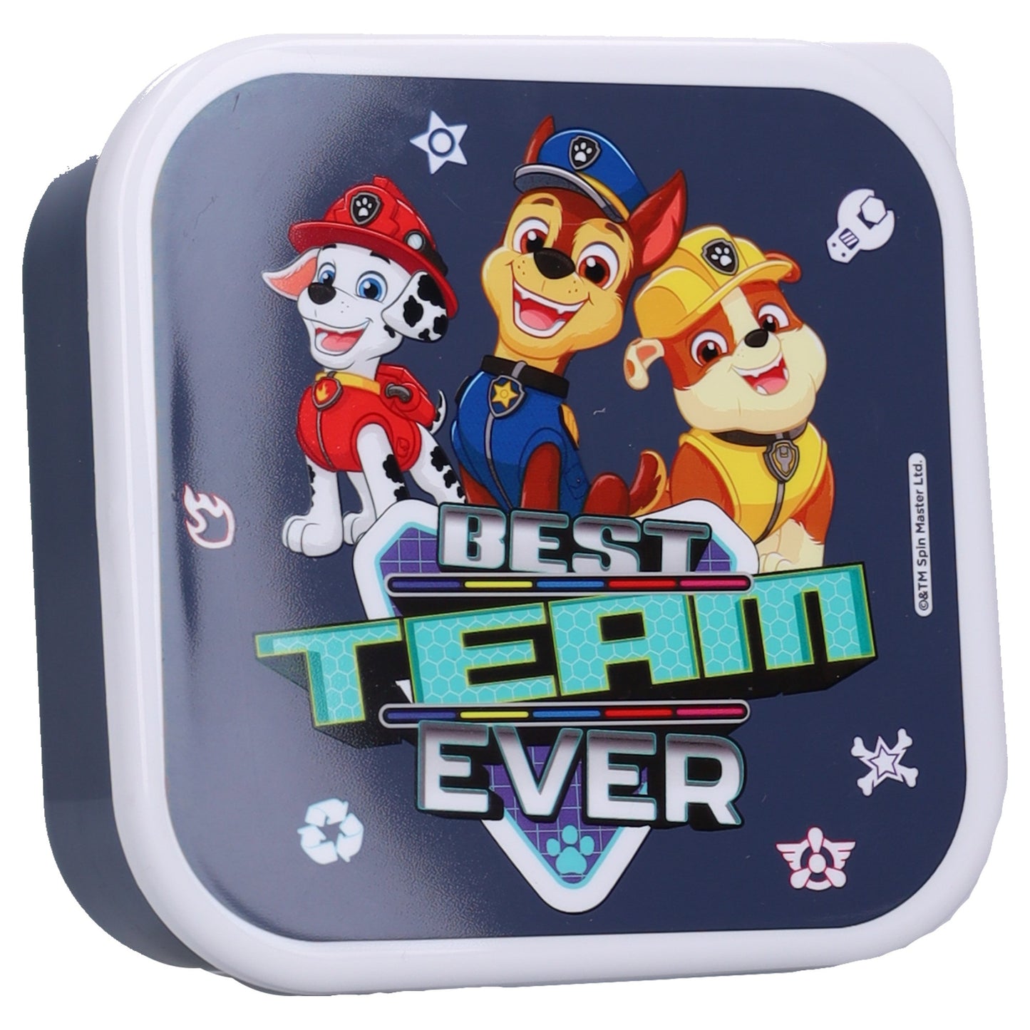 PAW Patrol Snackbox Set 3 teilig Kinder Brotdosen Fresh Bites für Schule und unterwegs