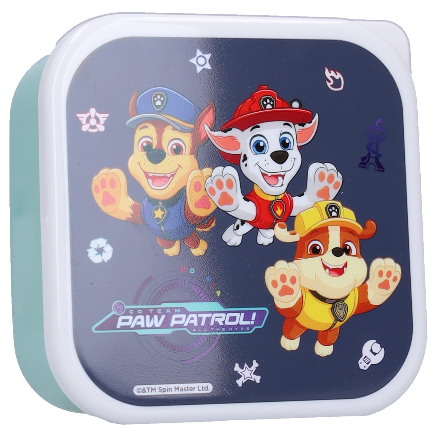 PAW Patrol Snackbox Set 3 teilig Kinder Brotdosen Fresh Bites für Schule und unterwegs
