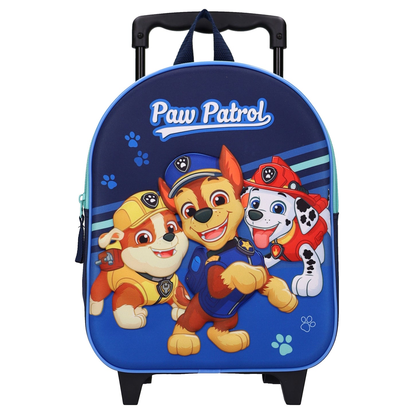 Paw Patrol 3D Trolley Rucksack Kinder Schulrucksack mit Rollen Original Pups
