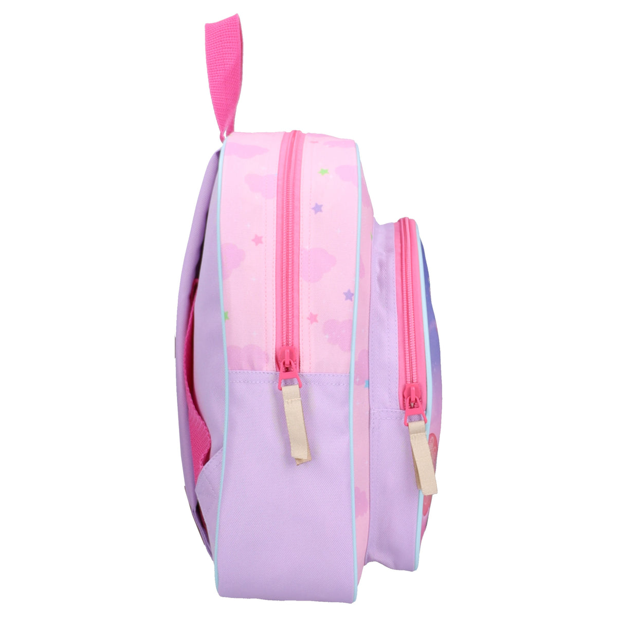 Gabby's Dollhouse Magical Pur Kinder Rucksack 8,3 L mit 2 Fächern für Kita Schule und Ausflüge