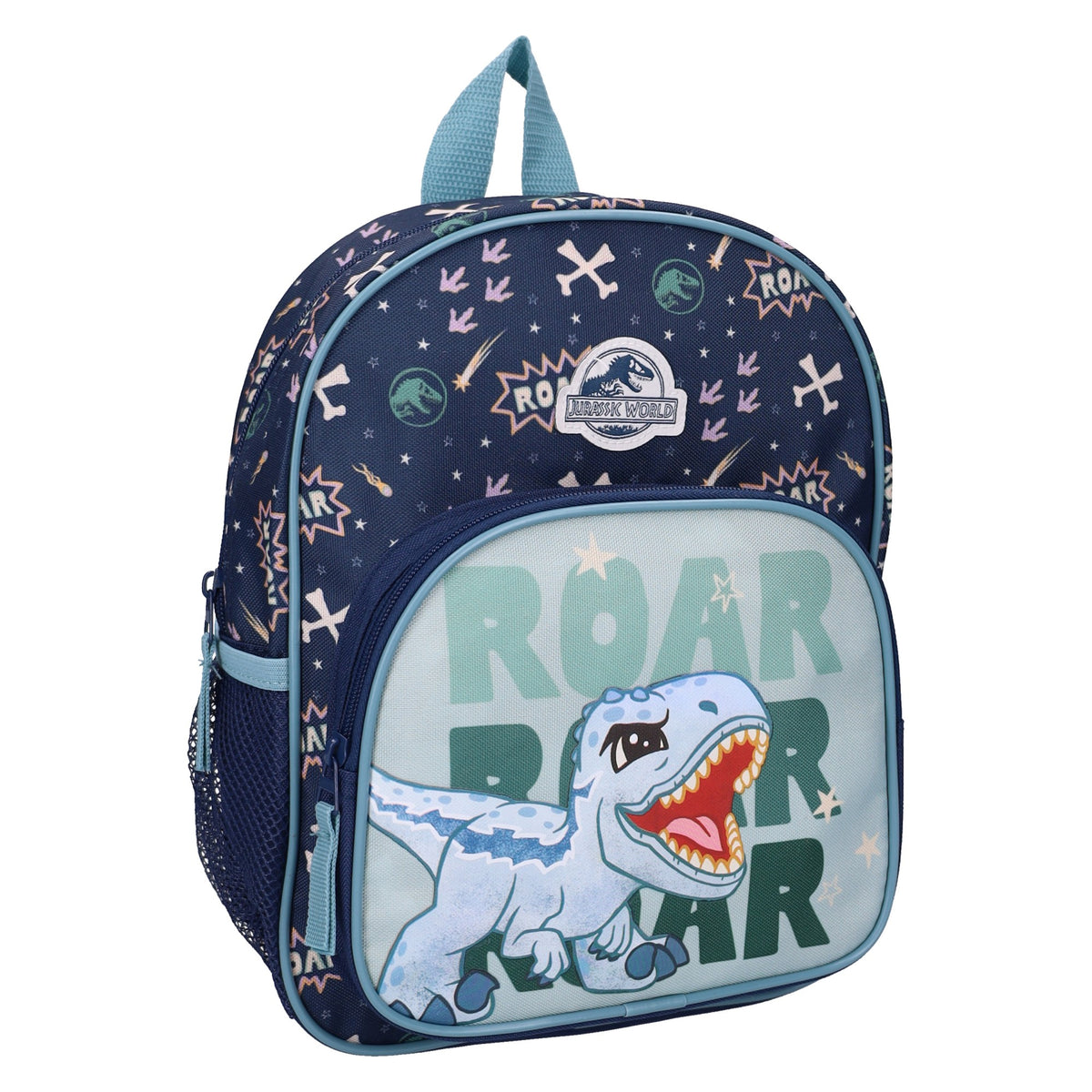 Jurassic World Start A New Adventure Kinder Rucksack 6,7 L mit 4 Fächern für Kita und Ausflüge