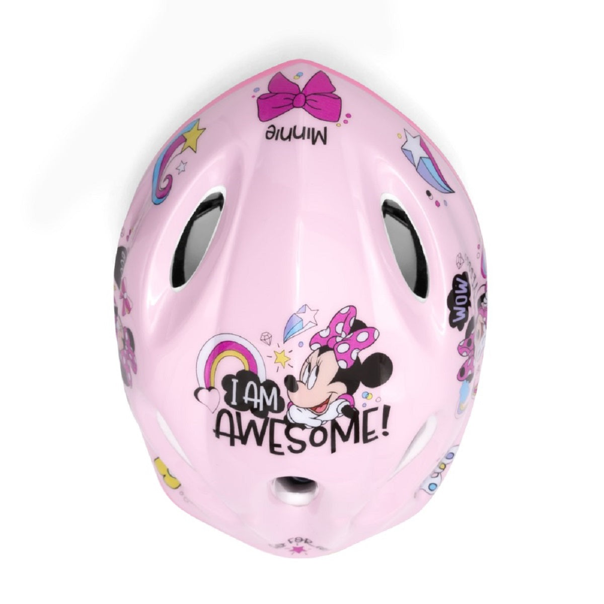 Disney Minnie Maus Kinderhelm Sicherer Helm für Mädchen (52-56 cm)