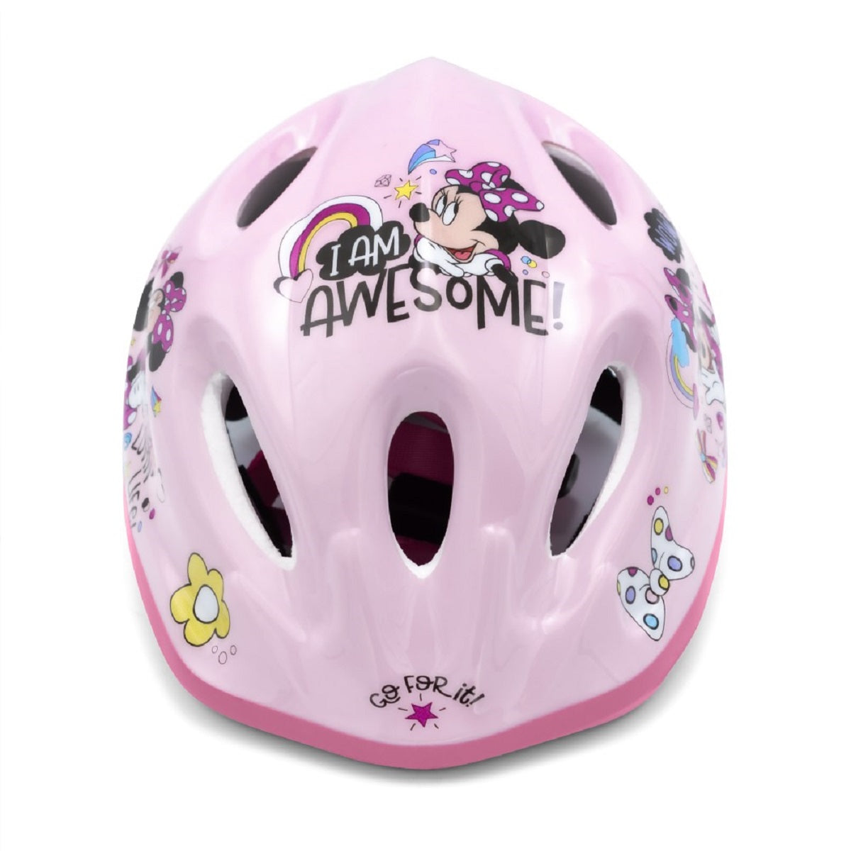 Disney Minnie Maus Kinderhelm Sicherer Helm für Mädchen (52-56 cm)