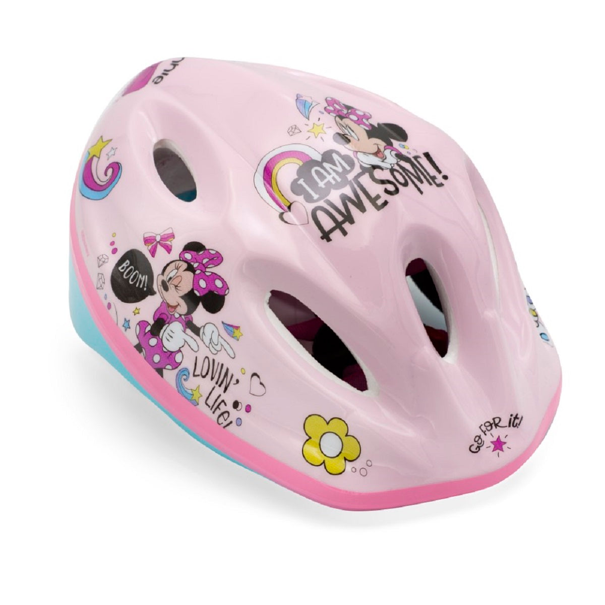 Disney Minnie Maus Kinderhelm Sicherer Helm für Mädchen (52-56 cm)
