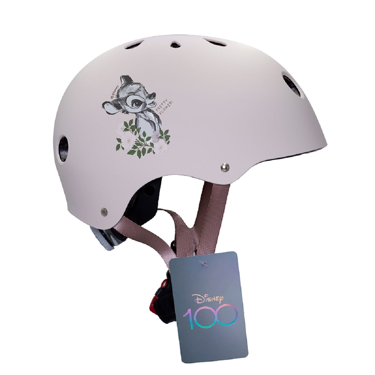 Disney Sporthelm Bambi für Kinder Sicherer Fahrradhelm 52-56 cm